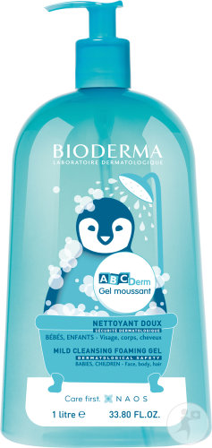 Bioderma ABCDerm Gel Nettoyant3*1 1l