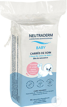 Gilbert Neutraderm Carrés de soin visage & corps