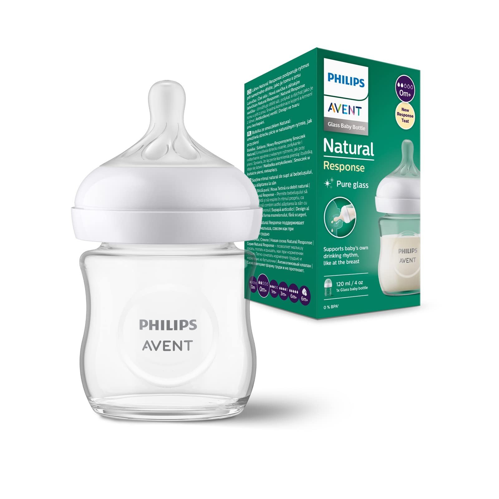 Biberon avent 120ml glass
