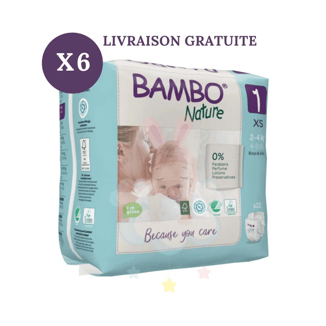 BAMBO NATURE TAILLES 1